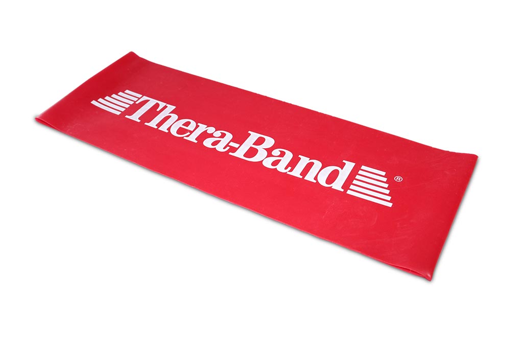 Thera-Band® Professional Resistance Band Loop, rot/mittel stark, 7,6 x 20,5 cm