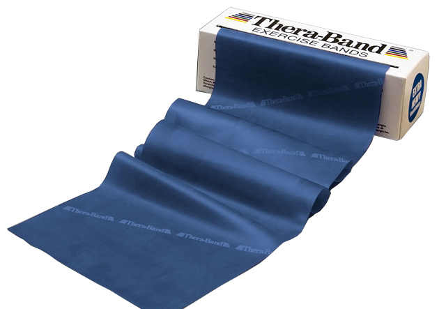 Thera-Band® Übungsband, 5,50 m x 12,8 cm, blau/extra stark