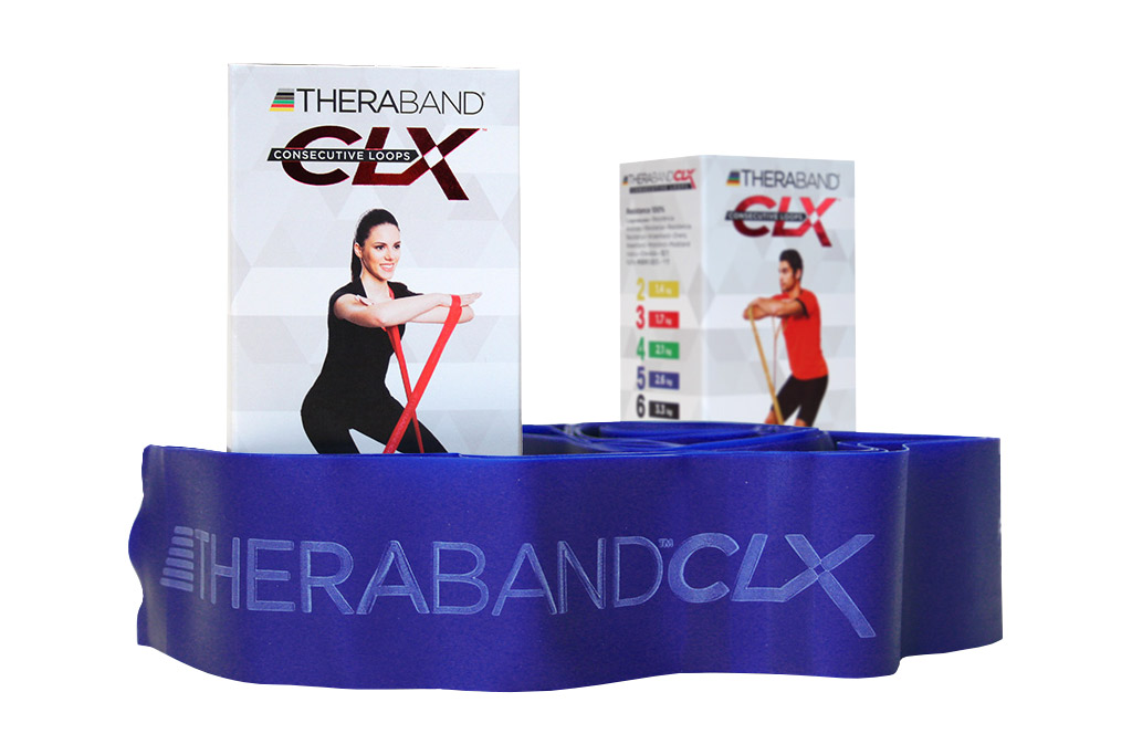 Thera-Band® CLX 11 Loops, blau/ extra stark